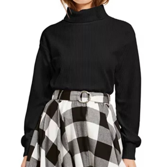 Bar III Sweaters - Bar III Womens Sweater XXL Black Cozy Turtleneck